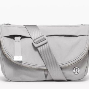 Lululemon belt bag-grey